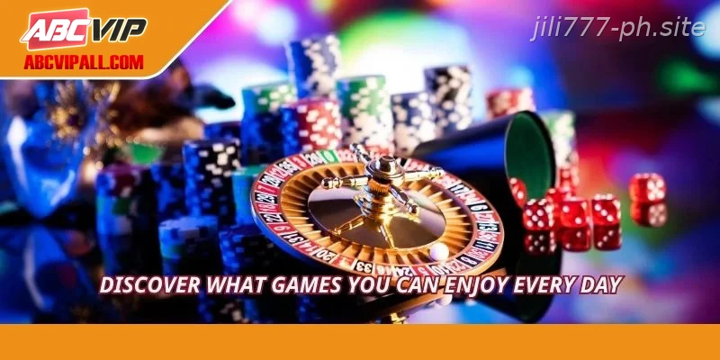 Discover what games you can enjoy every day