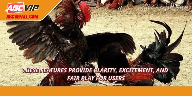 These features provide clarity, excitement, and fair play for users