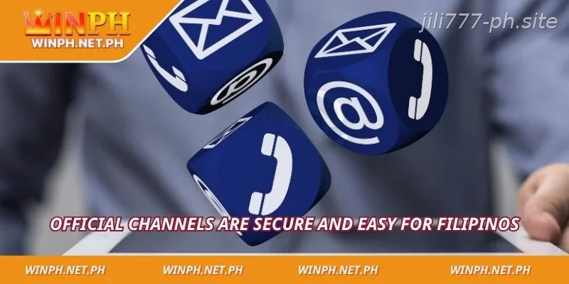Official channels are secure and easy for Filipinos