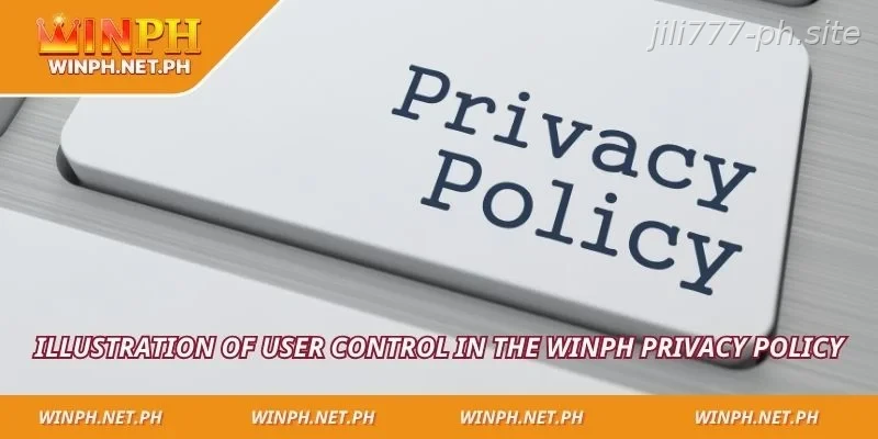 Illustration of user control in the JILI777 Privacy Policy