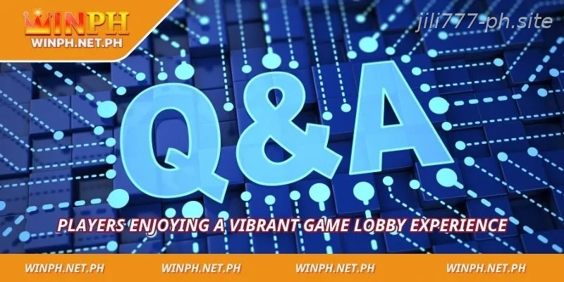 Players enjoying a vibrant game lobby experience