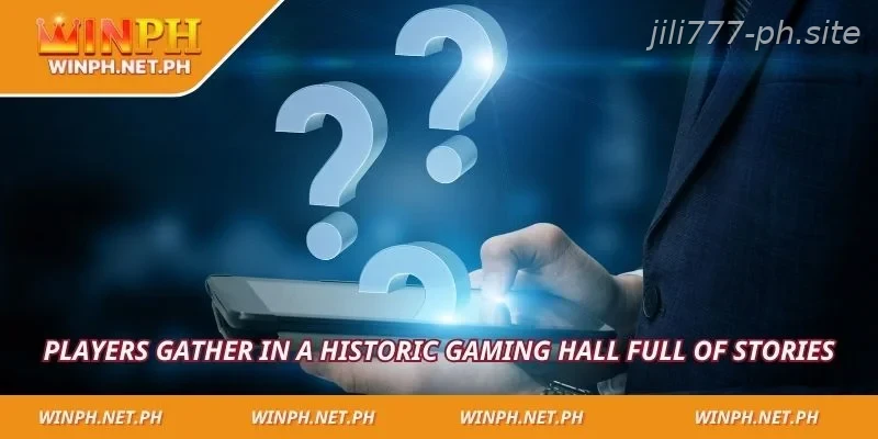 Players gather in a historic gaming hall full of stories