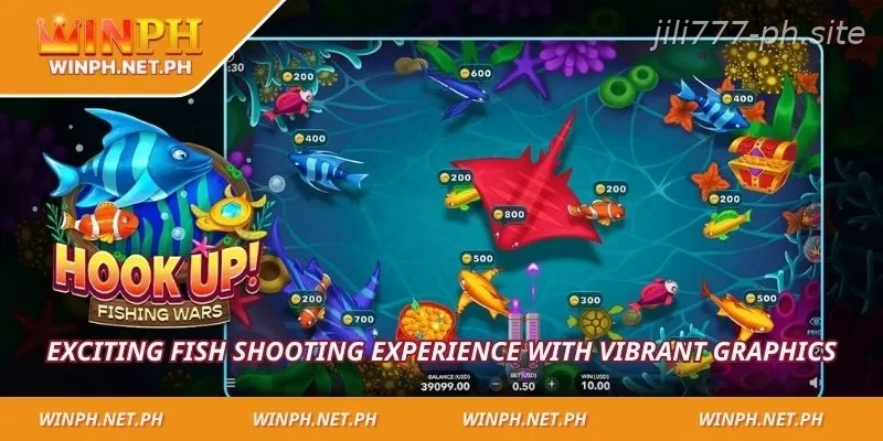 Exciting fish shooting experience with vibrant graphics