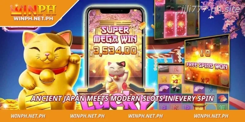 Ancient Japan meets modern slots in every spin