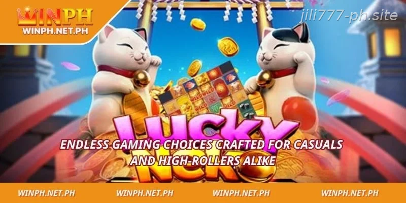 Endless gaming choices crafted for casuals and high-rollers alike